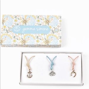 GEMMA SIMONE 2 IN 1 NECKLACE AND BRACELET SET